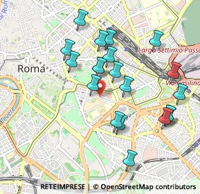 Mappa Via di S. Giovanni in Laterano, 00195 Roma RM, Italia (0.983)