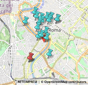 Mappa Via dei Genovesi, 00153 Roma RM, Italia (0.8465)