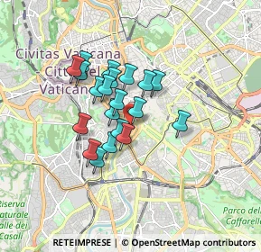 Mappa Via dei Genovesi, 00153 Roma RM, Italia (1.314)