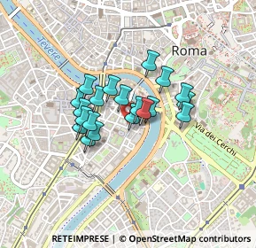 Mappa Via dei Genovesi, 00153 Roma RM, Italia (0.311)