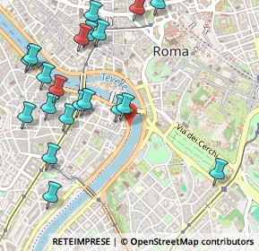 Mappa Via Ripense, 00153 Roma RM, Italia (0.6715)