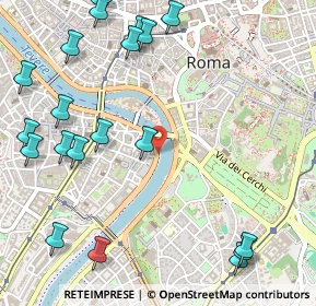 Mappa Via Ripense, 00153 Roma RM, Italia (0.7615)