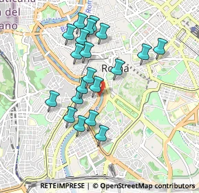 Mappa Via Ripense, 00153 Roma RM, Italia (0.8965)