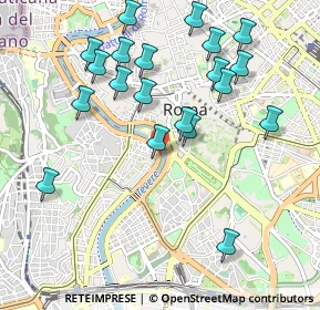 Mappa Via Ripense, 00153 Roma RM, Italia (1.1185)