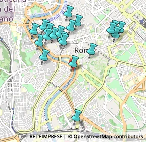 Mappa Via Ripense, 00153 Roma RM, Italia (1.0975)