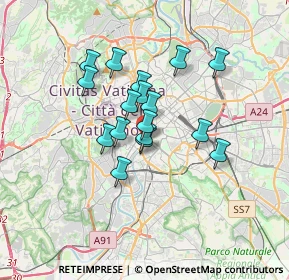 Mappa Via Ripense, 00153 Roma RM, Italia (2.66235)