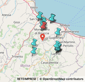 Mappa Contrada Piana dei, 86037 Palata CB, Italia (12.534)