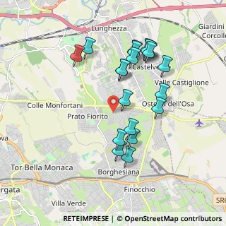 Mappa Via Samassi, 00132 Roma RM, Italia (1.9115)