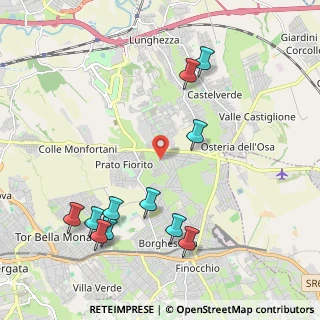 Mappa Via Samassi, 00132 Roma RM, Italia (2.51818)
