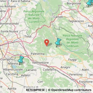 Mappa Via Remigio De Paolis, 00030 San Vito Romano RM, Italia (54.66154)