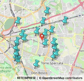 Mappa Via delle Acacie, 00100 Roma RM, Italia (2.079)