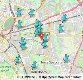 Mappa Via delle Acacie, 00100 Roma RM, Italia (1.99688)