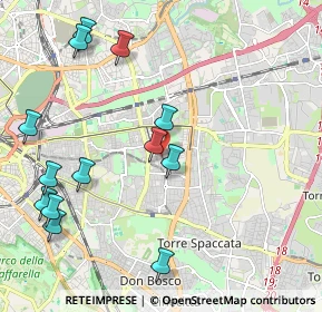 Mappa Via delle Acacie, 00100 Roma RM, Italia (2.57385)