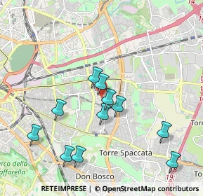 Mappa Via delle Acacie, 00100 Roma RM, Italia (2.03545)