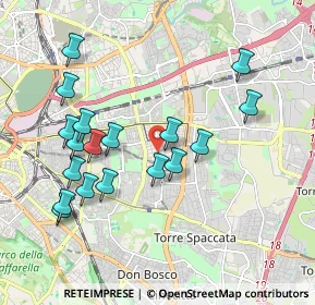 Mappa Via delle Acacie, 00100 Roma RM, Italia (2.085)