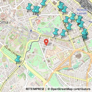 Mappa Via Marco Aurelio, 00184 Roma RM, Italia (0.824)