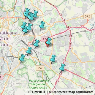 Mappa Viale della Primavera Gardenie, 00172 Roma RM, Italia (4.822)