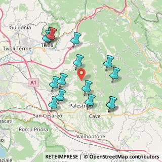 Mappa Via Umberto I, 00010 Poli RM, Italia (7.67467)