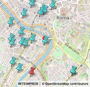 Mappa Via dei Vascellari, 00153 Roma RM, Italia (0.7225)