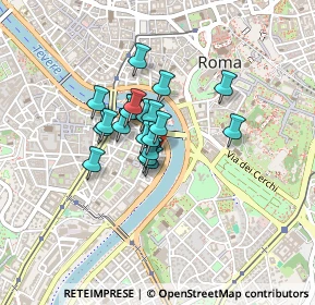 Mappa Via dei Vascellari, 00153 Roma RM, Italia (0.281)