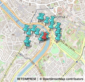 Mappa Via dei Vascellari, 00153 Roma RM, Italia (0.314)