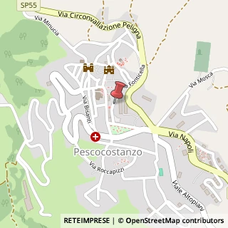 Mappa Via Spino, 6, 67033 Pescocostanzo, L'Aquila (Abruzzo)