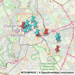 Mappa Via Umberto Biancamano, 00185 Roma RM, Italia (3.4475)
