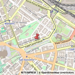 Mappa Viale Carlo Felice, 89, 00185 Roma, Roma (Lazio)