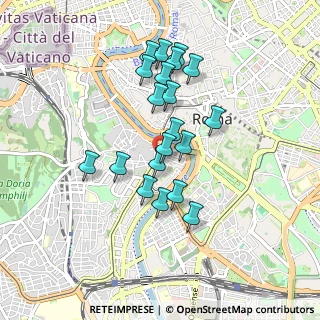 Mappa Via Cardinale Marmaggi, 00153 Roma RM, Italia (0.8155)
