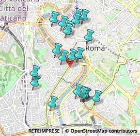 Mappa Via di S. Crisogono, 00153 Roma RM, Italia (0.966)