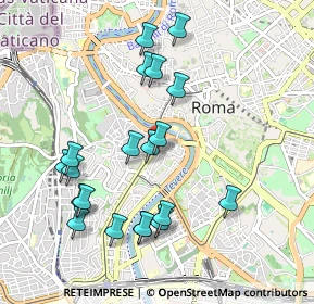 Mappa Via di S. Crisogono, 00153 Roma RM, Italia (1.063)