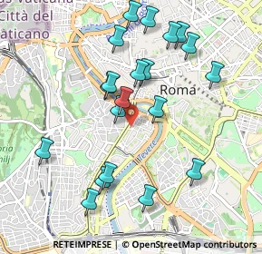 Mappa Via di S. Crisogono, 00153 Roma RM, Italia (1.047)