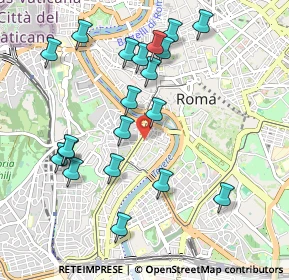 Mappa Via di S. Crisogono, 00153 Roma RM, Italia (1.095)