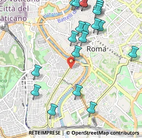 Mappa Via di S. Crisogono, 00153 Roma RM, Italia (1.297)