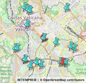 Mappa Via di S. Crisogono, 00153 Roma RM, Italia (2.5515)