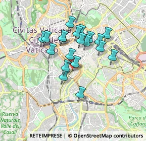 Mappa Via di S. Crisogono, 00153 Roma RM, Italia (1.5245)