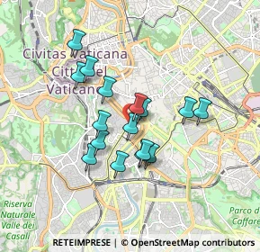 Mappa Via di S. Crisogono, 00153 Roma RM, Italia (1.45188)