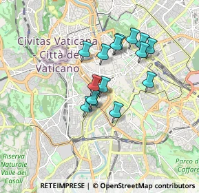 Mappa Via Giulio Cesare Santini, 00153 Roma RM, Italia (1.45067)