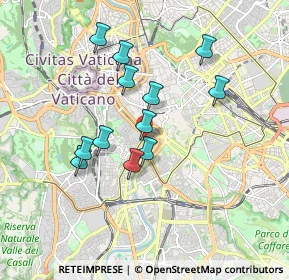 Mappa Via di S. Crisogono, 00153 Roma RM, Italia (1.63667)