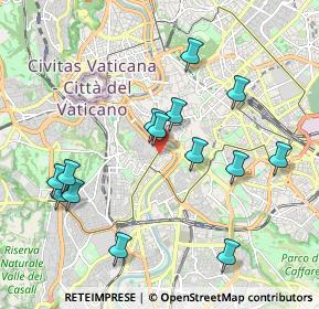 Mappa Via di S. Crisogono, 00153 Roma RM, Italia (2.12429)