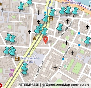 Mappa Via di S. Crisogono, 00153 Roma RM, Italia (0.176)