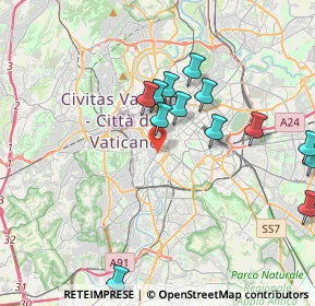 Mappa Via di S. Crisogono, 00153 Roma RM, Italia (4.585)