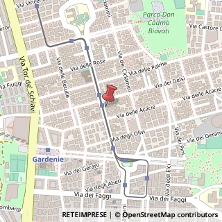 Mappa Via dei Castani, 238/b, 00171 Roma, Roma (Lazio)