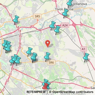 Mappa Via Bolotana, 00132 Roma RM, Italia (6.541)