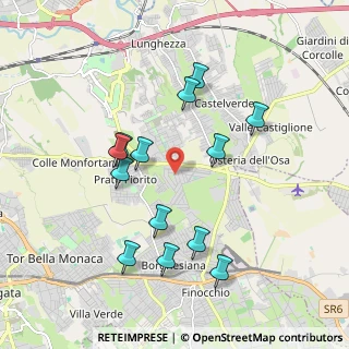 Mappa Via Bolotana, 00132 Roma RM, Italia (1.97077)