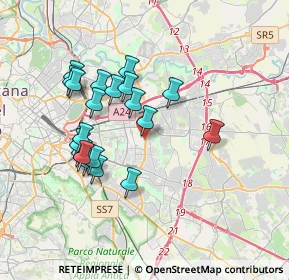 Mappa Via Ferdinando Bassi, 00171 Roma RM, Italia (3.476)