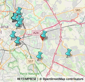 Mappa Via Ferdinando Bassi, 00171 Roma RM, Italia (5.40615)