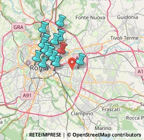Mappa Via Ferdinando Bassi, 00171 Roma RM, Italia (6.6)