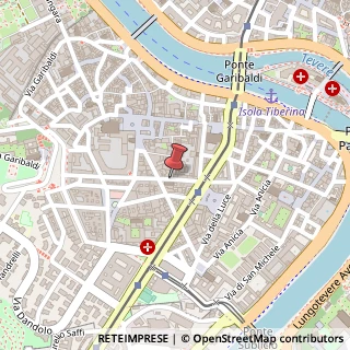 Mappa Via delle fratte di trastevere 42, 00153 Roma, Roma (Lazio)