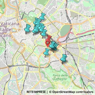 Mappa Via Francesco Berni, 00185 Roma RM, Italia (1.5475)